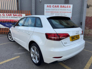 2017 Audi A3 1.6 Tdi Sport Sportback Euro 6 (s/s) 5dr in White — image 5