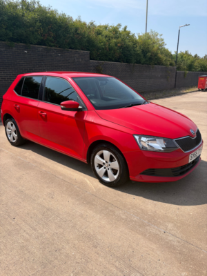 2015 Skoda Fabia 1.2 Tsi Se Hatchback 5dr Petrol Manual Euro 6 (s/s) (90 Ps) in Red — image 6