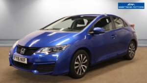 2016 Honda Civic 1.4 I-Vtec S Euro 6 (s/s) 5dr in Blue — image 2