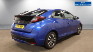 2016 Honda Civic 1.4 I-Vtec S Euro 6 (s/s) 5dr in Blue — image 4