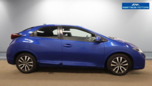2016 Honda Civic 1.4 I-Vtec S Euro 6 (s/s) 5dr in Blue — image 5