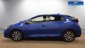 2016 Honda Civic 1.4 I-Vtec S Euro 6 (s/s) 5dr in Blue — image 6