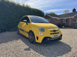 2018 Abarth 595 1.4 Abarth 595 Competizione 1.4 Tjet 180hp Mta in Yellow — image 2