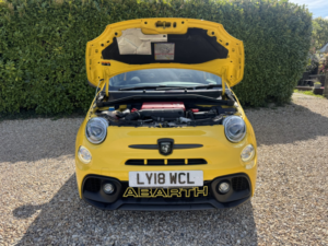 2018 Abarth 595 1.4 Abarth 595 Competizione 1.4 Tjet 180hp Mta in Yellow — image 5