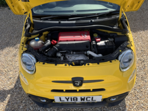 2018 Abarth 595 1.4 Abarth 595 Competizione 1.4 Tjet 180hp Mta in Yellow — image 6