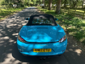 2017 Porsche 718 Boxster 2.5t S Convertible 2dr Petrol Pdk Euro 6 (s/s) (350 Ps) in Blue — image 5