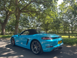 2017 Porsche 718 Boxster 2.5t S Convertible 2dr Petrol Pdk Euro 6 (s/s) (350 Ps) in Blue — image 6