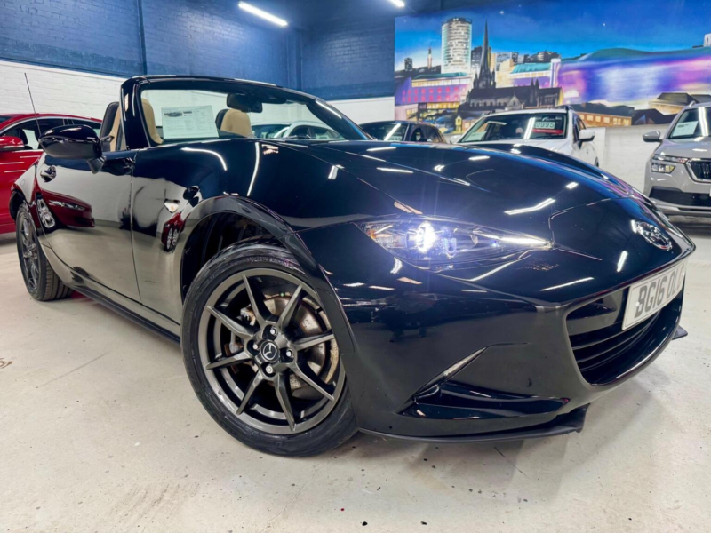 2016 Mazda Mx-5 1.5 Skyactiv-G Sport Nav Euro 6 2dr in Black — image 1