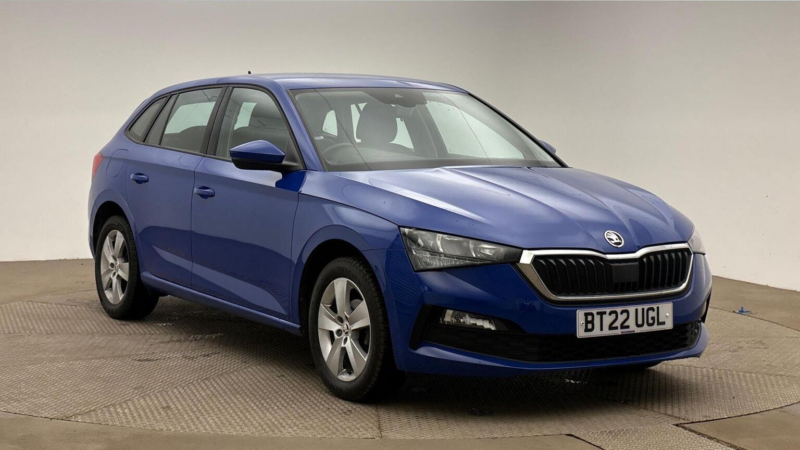 2022 Skoda Scala 1.0 Tsi Se Euro 6 (s/s) 5dr in Blue — image 1