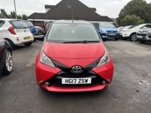 2017 Toyota Aygo 1.0 Vvt-I X-Cite 4 Red Bi-Tone in Red — image 2