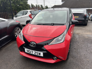 2017 Toyota Aygo 1.0 Vvt-I X-Cite 4 Red Bi-Tone in Red — image 3