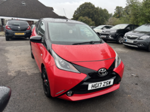 2017 Toyota Aygo 1.0 Vvt-I X-Cite 4 Red Bi-Tone in Red — image 4