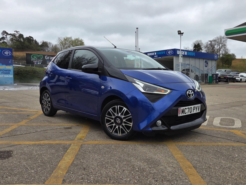 2020 Toyota Aygo 1.0 Vvt-I X-Clusiv X-Shift Euro 6 5dr in Blue — image 1