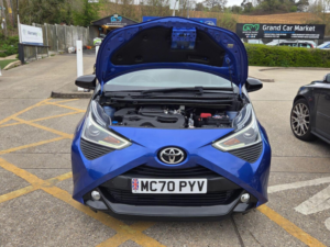 2020 Toyota Aygo 1.0 Vvt-I X-Clusiv X-Shift Euro 6 5dr in Blue — image 4