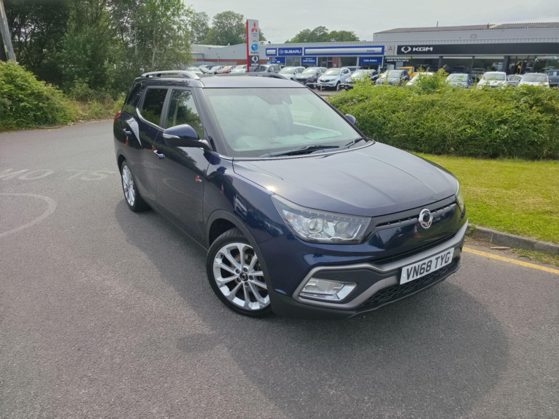 2018 Ssangyong Tivoli Xlv 1.6d Ultimate Auto 4WD Euro 6 5dr in Blue — image 1
