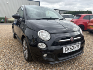 2013 Fiat 500 1.2 S in Black — image 2