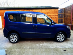 2019 Fiat Doblo 3 SEAT Wheelchair Accessible Disabled Access Vehicle Wav in Blue — image 6