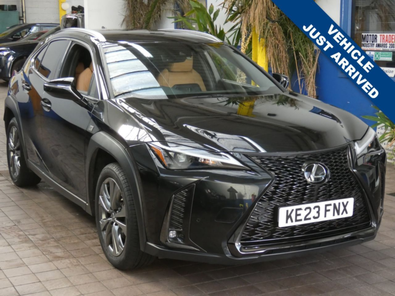 2023 Lexus Ux 2.0 250h F Sport Design SUV 5dr Petrol Hybrid E-CVT Euro 6 (s/s) (184 Ps) in Black — image 1