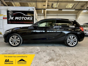2017 BMW 1 Series 1.5 118i Sport Auto Euro 6 (s/s) 3dr in Black — image 6
