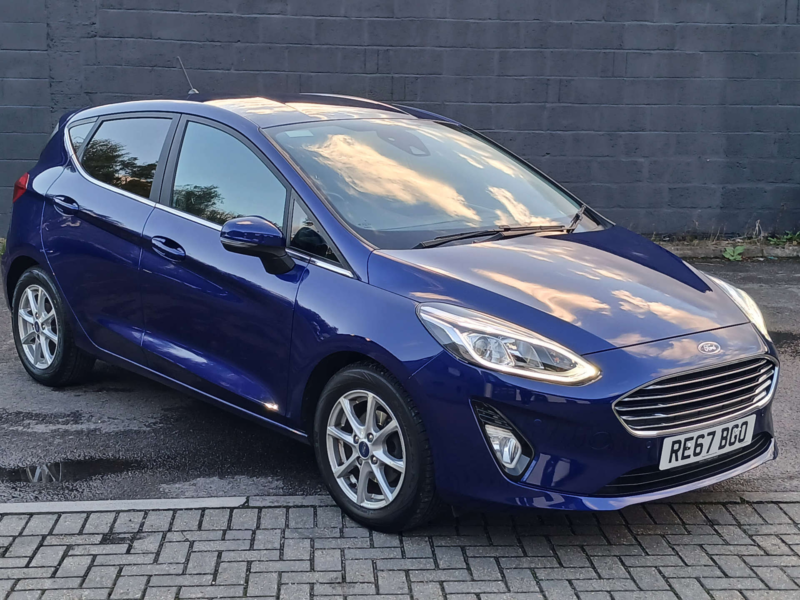 2017 Ford Fiesta 1.0 Fiesta Zetec T Auto 5dr in Blue — image 1