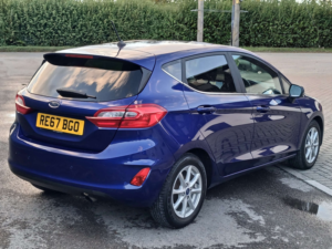 2017 Ford Fiesta 1.0 Fiesta Zetec T Auto 5dr in Blue — image 3