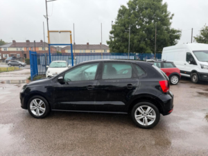 2017 Volkswagen Polo 1.2 Tsi Match Edition Euro 6 (s/s) 5dr in Black — image 4