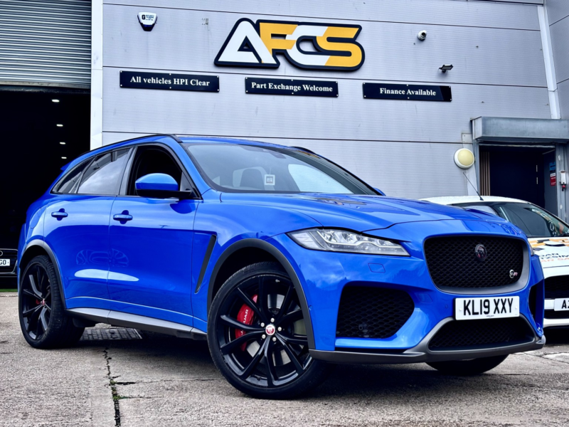 2019 Jaguar F-Pace 5.0 V8 Svr in Blue — image 1