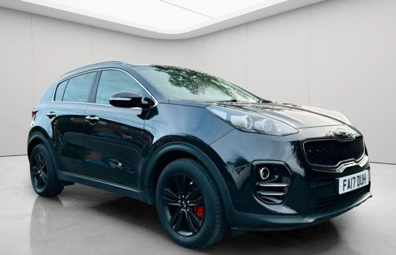 2017 Kia Sportage 1.7 Crdi 2 Dct Euro 6 (s/s) 5dr in Black — image 1