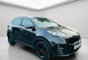 2017 Kia Sportage 1.7 Crdi 2 Dct Euro 6 (s/s) 5dr in Black — image 3