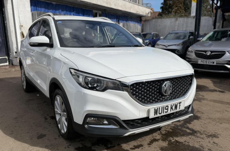 2019 MG MG Zs 1.0 T-Gdi Excite Auto Euro 6 5dr in White — image 1
