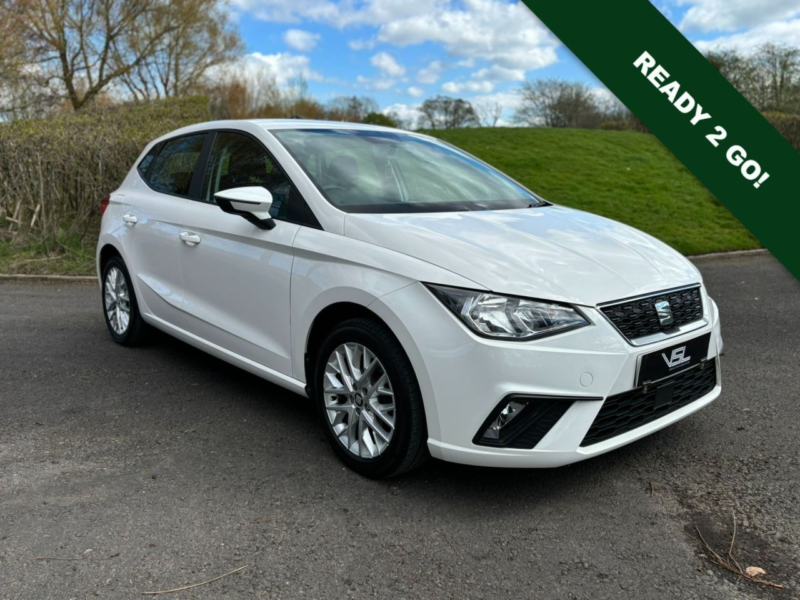2019 SEAT Ibiza 1.0 Mpi Se Technology Hatchback 5dr Petrol Manual Euro 6 (s/s) Gpf (80 Ps) in White — image 1