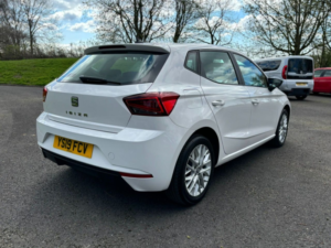 2019 SEAT Ibiza 1.0 Mpi Se Technology Hatchback 5dr Petrol Manual Euro 6 (s/s) Gpf (80 Ps) in White — image 3