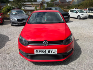 2014 Volkswagen Polo 1.0 Bluemotion Tech S Euro 6 (s/s) 3dr in Red — image 2