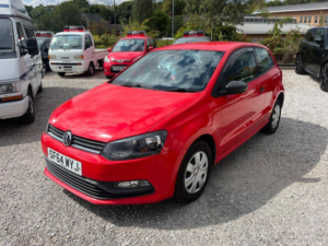 2014 Volkswagen Polo 1.0 Bluemotion Tech S Euro 6 (s/s) 3dr in Red — image 3