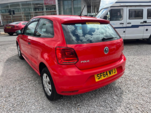 2014 Volkswagen Polo 1.0 Bluemotion Tech S Euro 6 (s/s) 3dr in Red — image 4