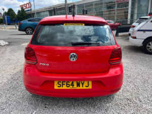 2014 Volkswagen Polo 1.0 Bluemotion Tech S Euro 6 (s/s) 3dr in Red — image 5