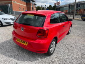 2014 Volkswagen Polo 1.0 Bluemotion Tech S Euro 6 (s/s) 3dr in Red — image 6