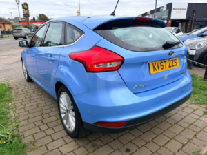 2017 Ford Focus 1.0t Ecoboost Titanium X Euro 6 (s/s) 5dr in Blue — image 2