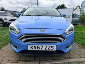 2017 Ford Focus 1.0t Ecoboost Titanium X Euro 6 (s/s) 5dr in Blue — image 6