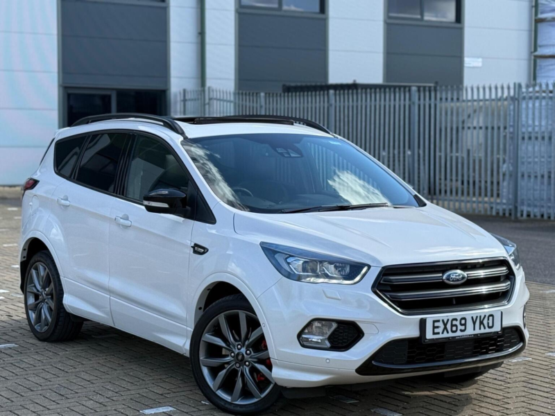 2019 Ford Kuga 2.0 Tdci Ecoblue St-Line Edition Powershift AWD Euro 6 (s/s) 5dr in White — image 1