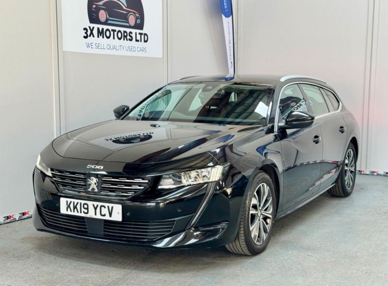 2019 Peugeot 508 Sw 1.6 Puretech Allure Eat Euro 6 (s/s) 5dr in Black — image 1