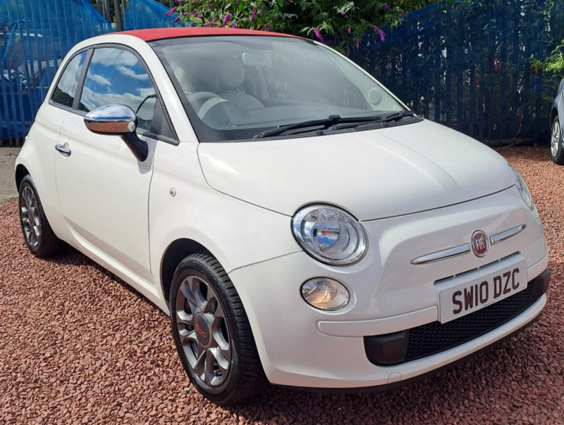 2010 Fiat 500c 1.2 Pop in White — image 1