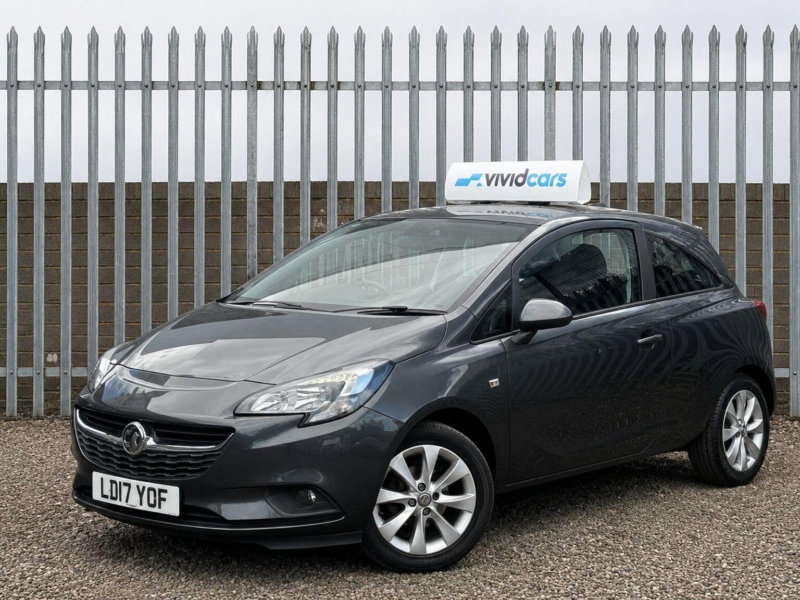 2017 Vauxhall Corsa 1.4i Ecoflex Energy Euro 6 3dr (a/c) in Grey — image 1
