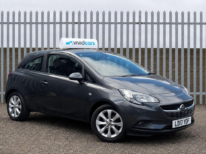 2017 Vauxhall Corsa 1.4i Ecoflex Energy Euro 6 3dr (a/c) in Grey — image 2