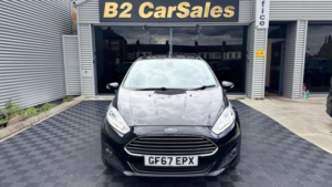 2017 Ford Fiesta 1.0t Ecoboost Titanium Euro 6 (s/s) 5dr in Black — image 3