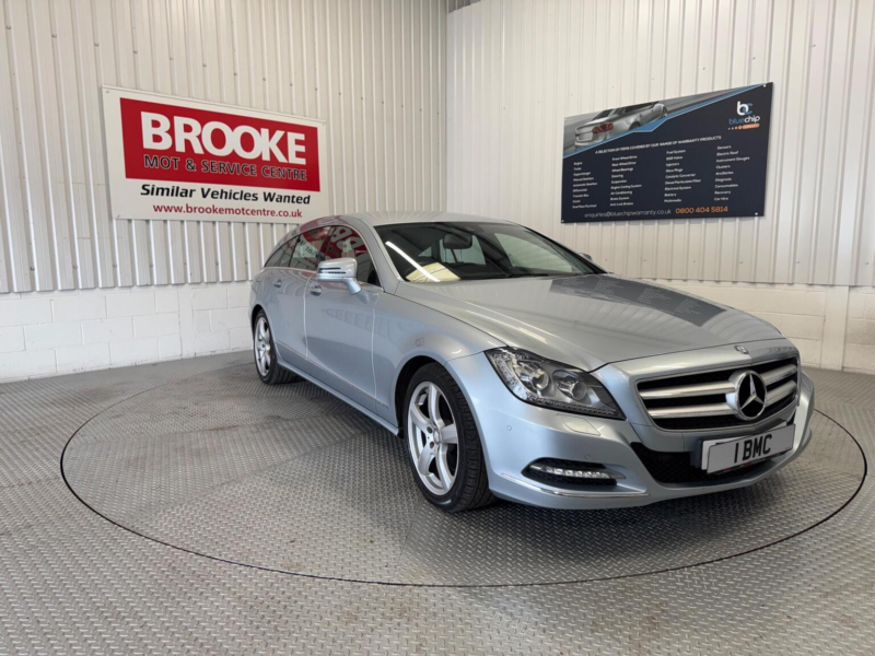 2014 Mercedes-Benz Cls 3.0 Cls350 Cdi V6 Shooting Brake G-Tronic+ Euro 5 (s/s) 5dr in Silver — image 1