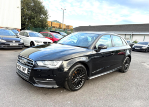 2015 Audi A3 1.6 Tdi Ultra Se Technik Sportback Euro 6 (s/s) 5dr in Black — image 3
