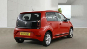 2017 Volkswagen Up! 1.0 Up! Beats Euro 6 5dr in Red — image 5