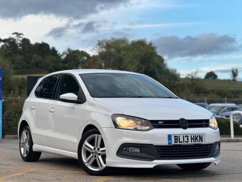 2013 Volkswagen Polo 1.2 Tsi R-Line Euro 5 5dr in White — image 1