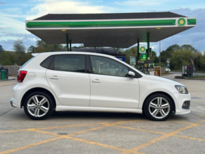 2013 Volkswagen Polo 1.2 Tsi R-Line Euro 5 5dr in White — image 2